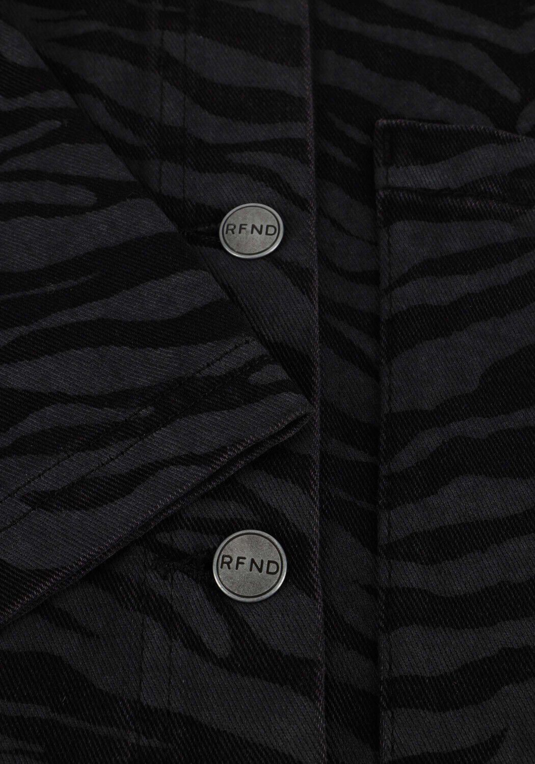 Grijze REFINED DEPARTMENT Spijkerjas ADELINE - large