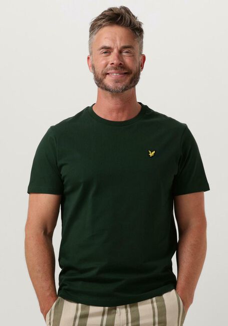 Groene LYLE & SCOTT T-shirt PLAIN T-SHIRT - large