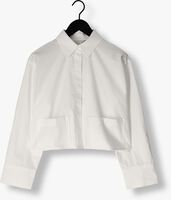 Witte Y.A.S. Blouse YASLEE LS SHORT SHIRT