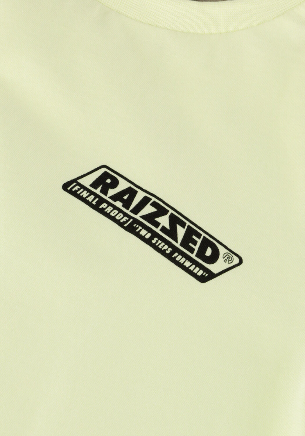Lime RAIZZED T-shirt BECKLEY - large