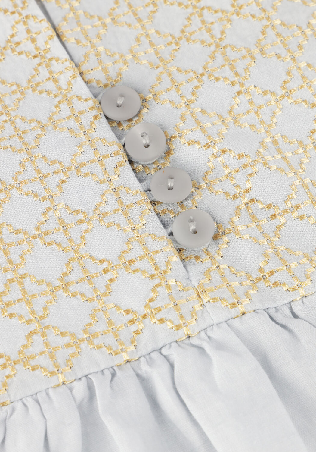 Lichtblauwe GREEK ARCHAIC KORI Blouses 440645 - large