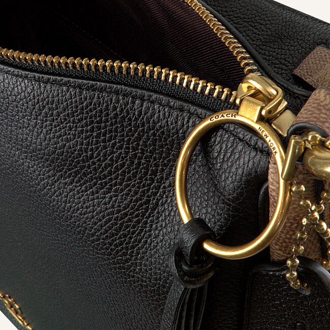 Zwarte COACH Schoudertas BLOCKING SUTTON HOBO Zwarte COACH Schoudertas BLOCKING SUTTON HOBO - large