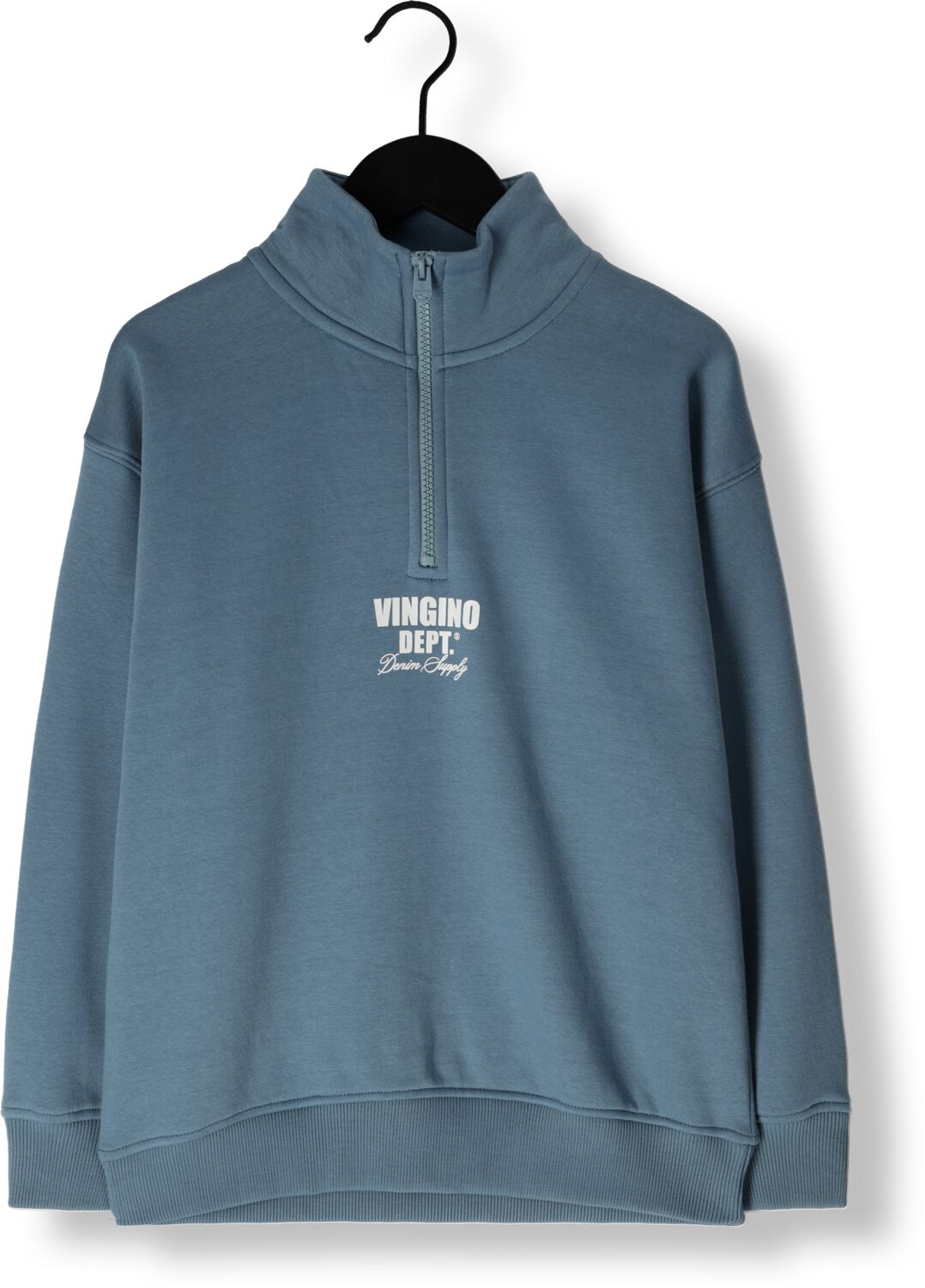 VINGINO Jongens Truien & Vesten Basic-half Zip Blauw