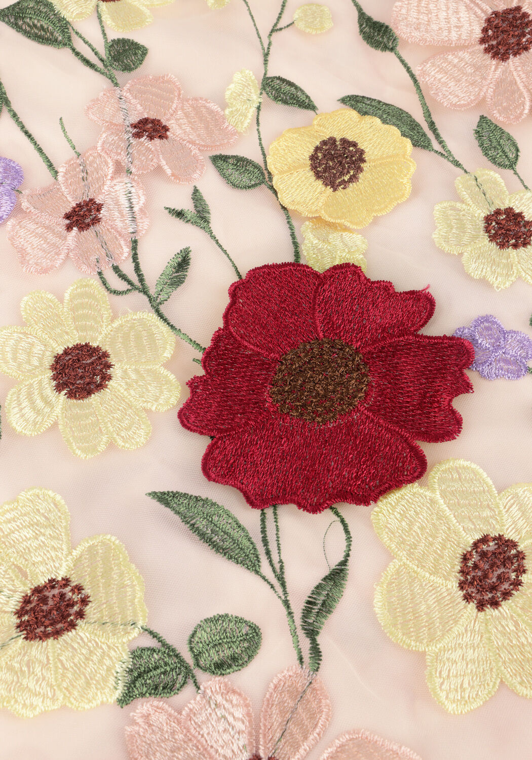 Multi Y.A.S. Mini jurk YASFLOWERING SS DRESS - large