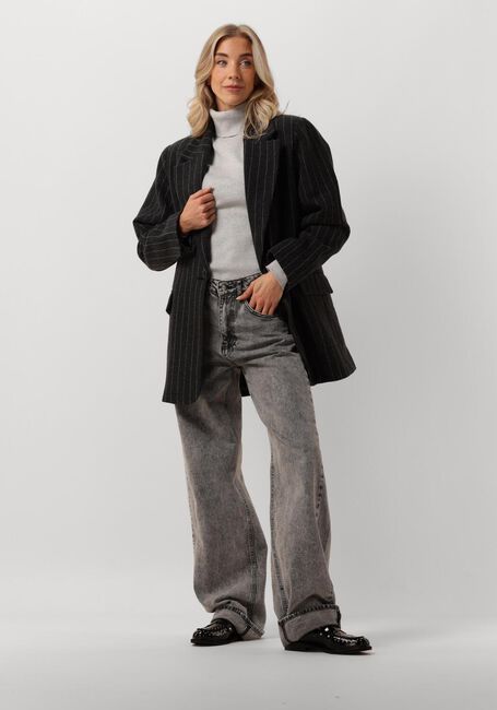 Grijze PENN & INK Coltrui 270 JUMPER - large