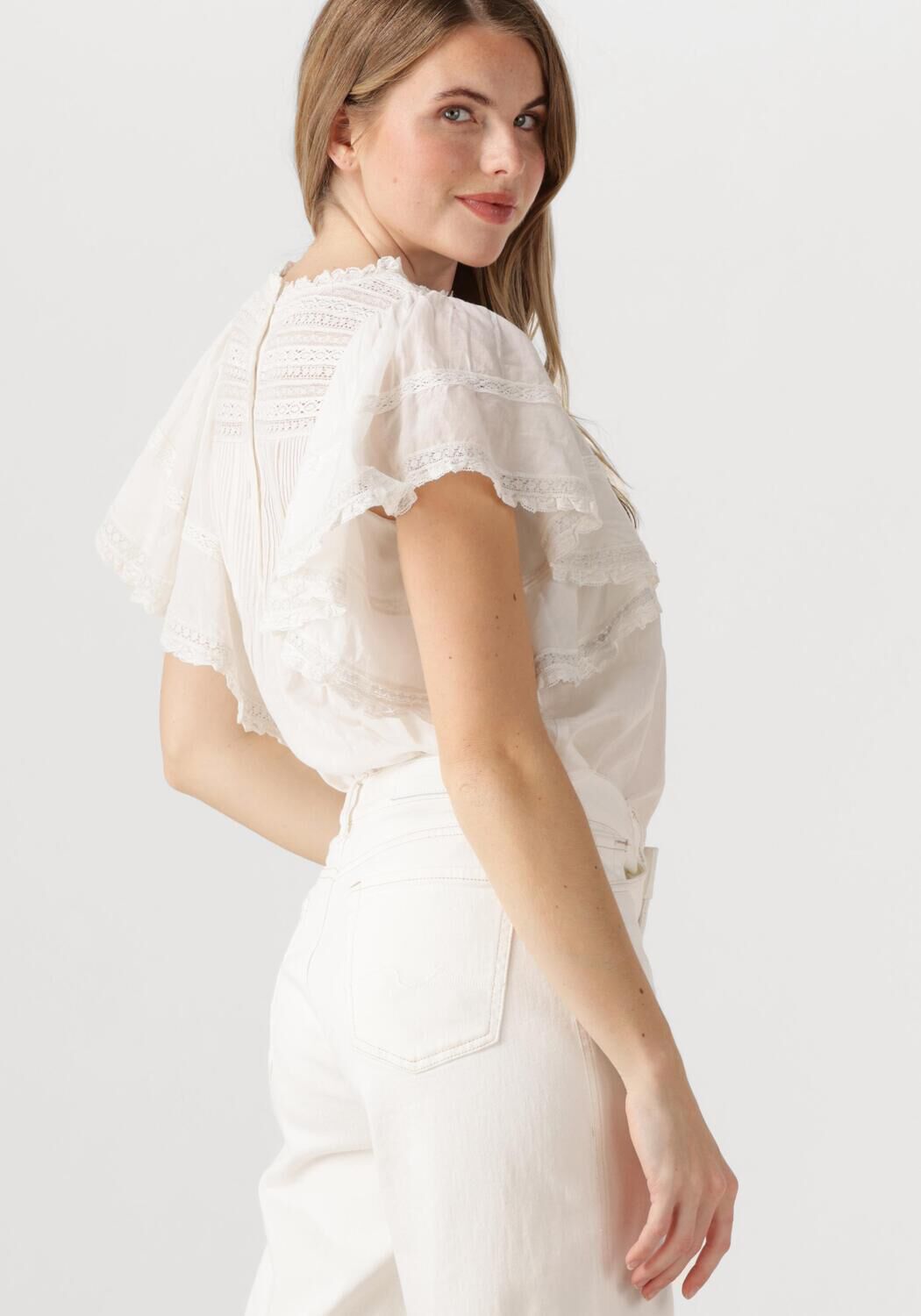 VANESSA BRUNO Dames Blouses Calisson Wit