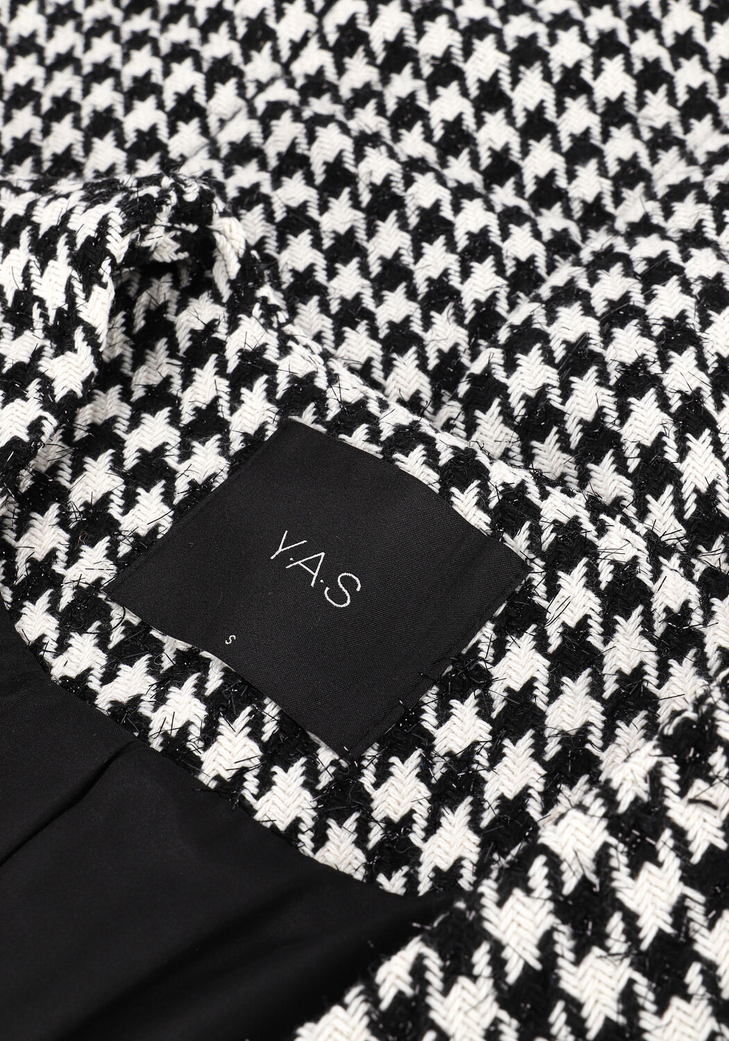 Zwarte Y.A.S. Mini jurk YASJULIETTE SL WOOL DRESS - large