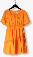 Oranje SCOTCH & SODA Mini jurk VOLUMINOUS TAPE DETAIL DRESS - medium