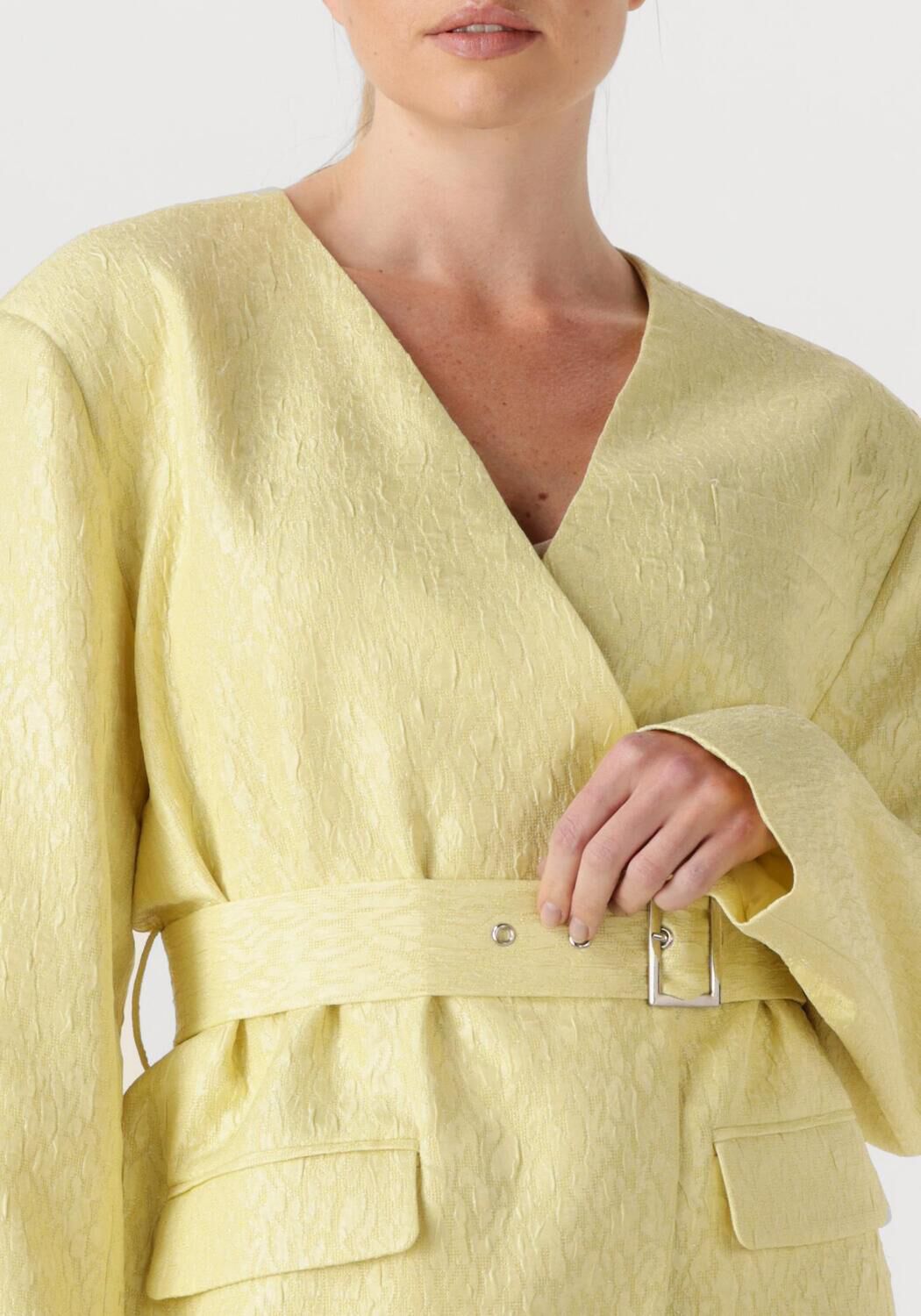 STUDIO AMAYA Dames Jurken Mila Dress Geel