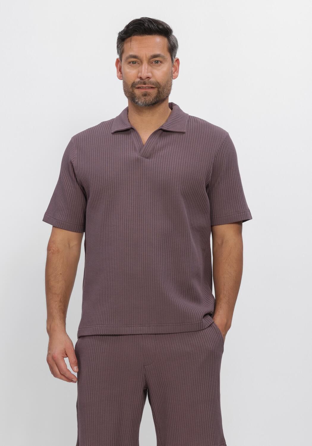 Paarse DSTREZZED Polo MAYSON POLO - large