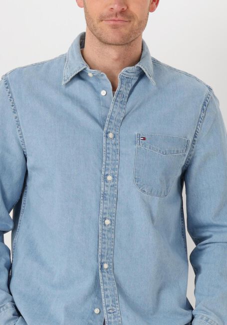 Blauwe TOMMY HILFIGER Overshirt DENIM RF SHIRT - large
