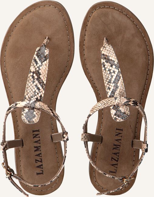 Beige LAZAMANI Platte sandalen 75.611 Beige LAZAMANI Platte sandalen 75.611 - large