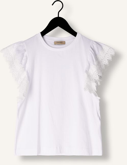 Witte TWINSET MILANO T-shirt KNITTED BLOUSE Witte TWINSET MILANO T-shirt KNITTED BLOUSE - large