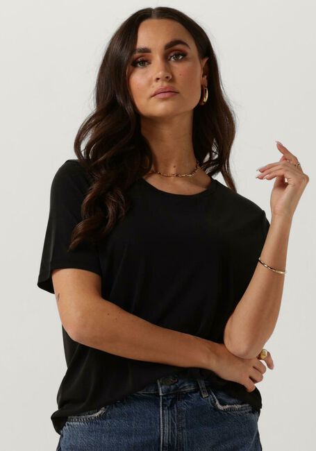 Zwarte OBJECT T-shirt OBJANNIE S/S T-SHIRT NOOS - large
