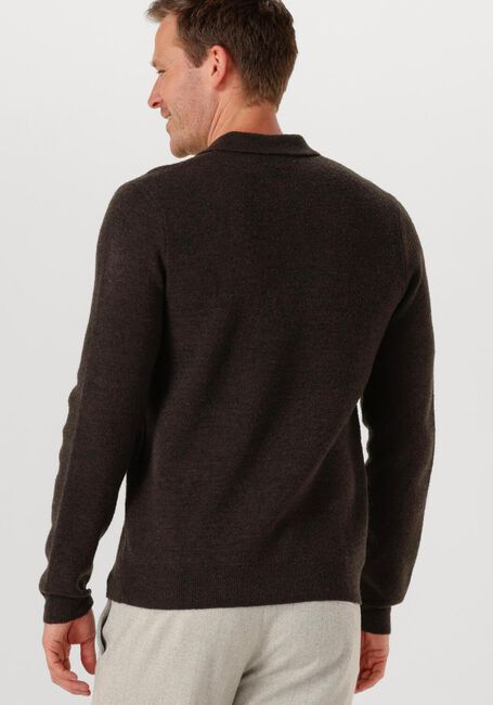 Bruine PROFUOMO Polo POLO LS SNOW - large