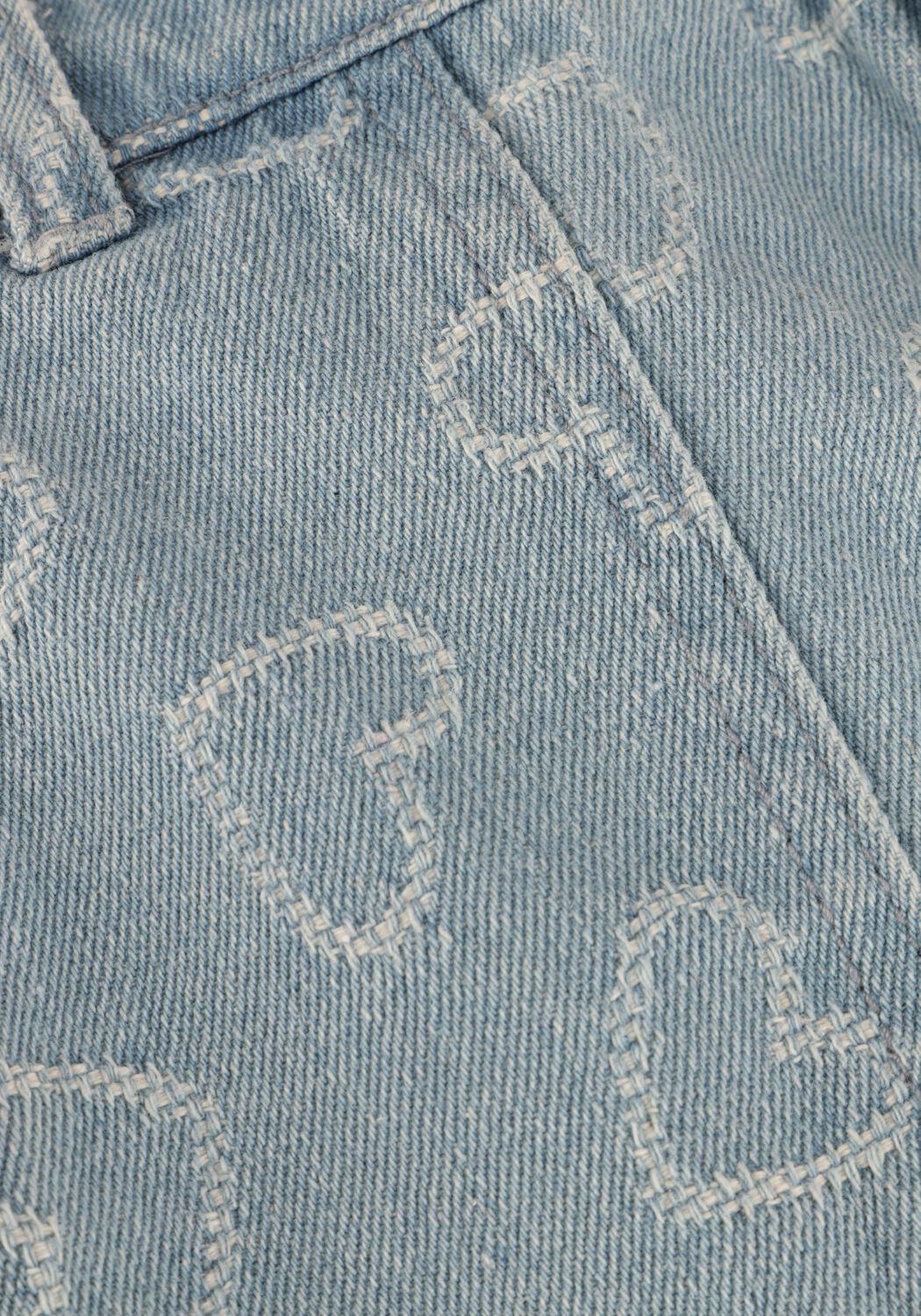 Lichtblauwe LOOXS Little Minirok 2501-7704 - large