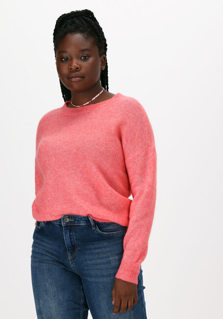 Oranje MSCH COPENHAGEN Trui FEMME MOHAIR O PULLOVER - large