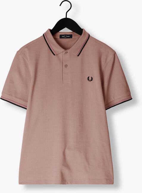 Lichtroze FRED PERRY Polo THE TWIN TIPPED FRED PERRY SHIRT - large