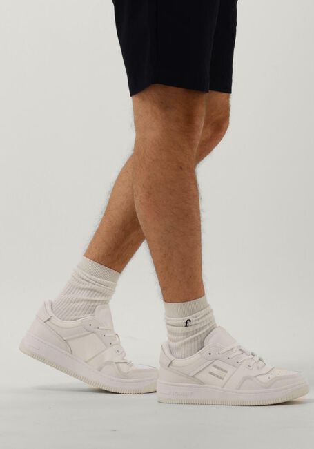 Witte TOMMY JEANS Lage sneakers TOMMY JEANS BASKET CUPSOLE - large