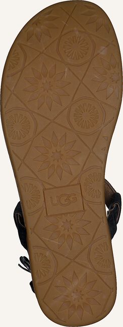 Zwarte UGG Platte sandalen ALEIGH Zwarte UGG Platte sandalen ALEIGH - large