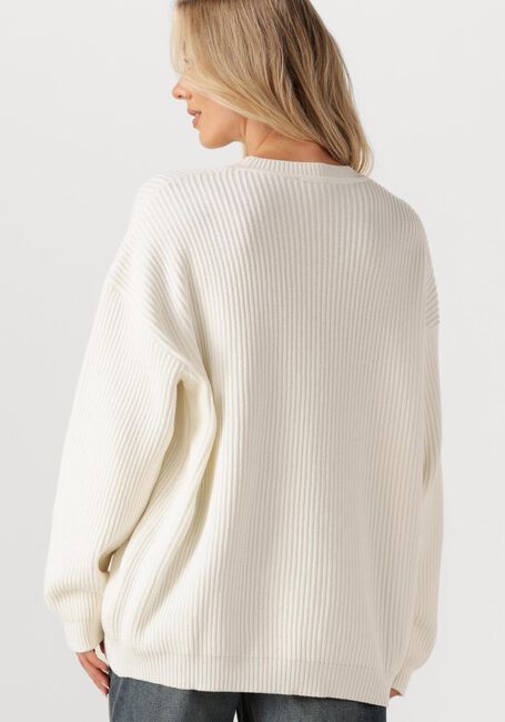 Ecru ALIX THE LABEL Trui LADIES KNITTED BASIC JUMPER - large