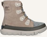 Taupe SOREL Enkelboots EXPLORER II JOAN FAUX FELT WP Taupe SOREL Enkelboots EXPLORER II JOAN FAUX FELT WP - medium