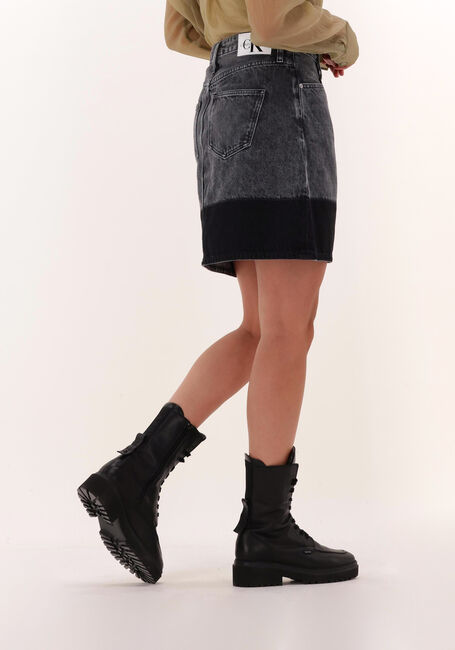 Donkergrijze CALVIN KLEIN Minirok A-LINE UTILITY MINI SKIRT - large