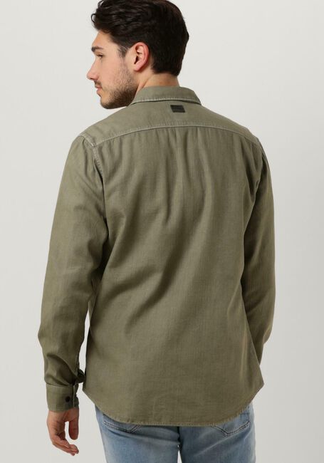 Groene G-STAR RAW Casual overhemd MARINE SLIM SHIRT L\S - large