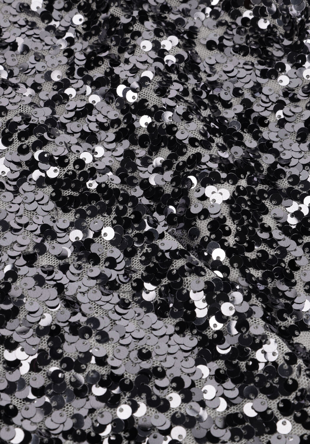 Zilveren Y.A.S. Mini jurk YASSPENA LS DRESS - large