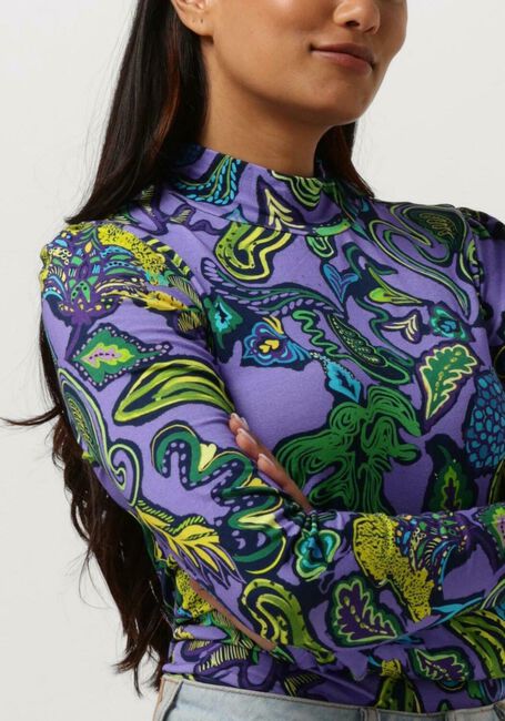 Paarse POM AMSTERDAM Top FULL GLOW LILAC - large