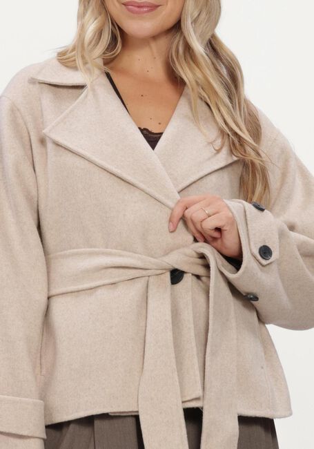 Beige INWEAR Jack ZILLAIW SHORT COAT - large