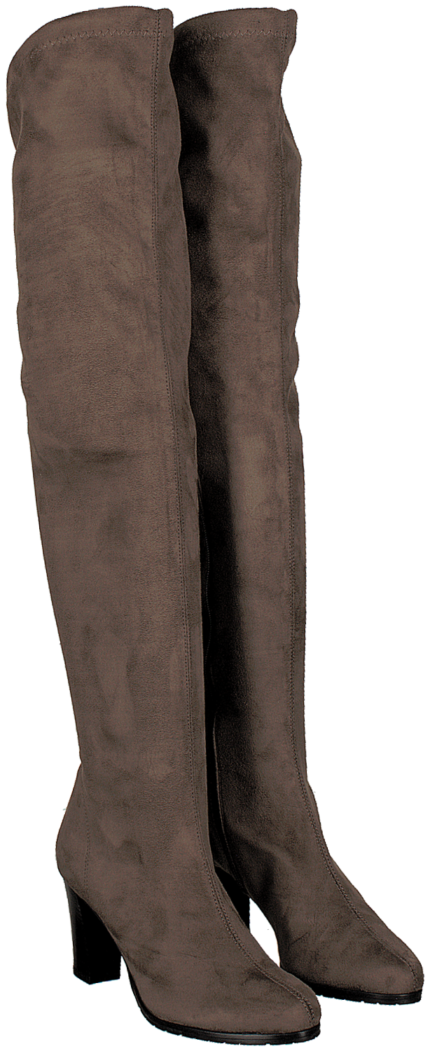 Taupe RAPISARDI Overknee laarzen 2383 ESMERALDA | Omoda Taupe RAPISARDI Overknee laarzen 2383 ESMERALDA | Omoda