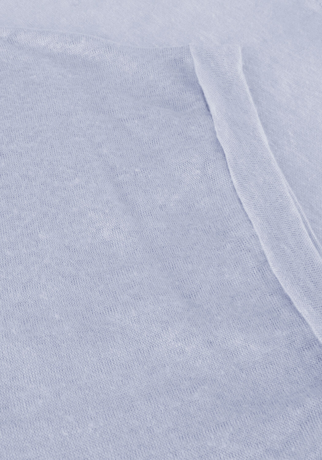 Lichtblauwe KNIT-TED T-shirt ELIANE - large