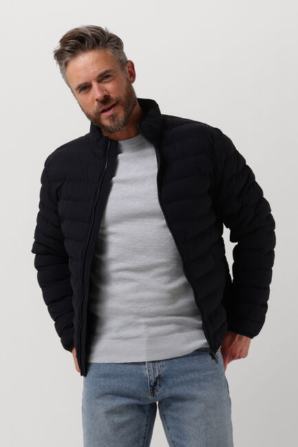 Donkerblauwe PROFUOMO Gewatteerde jas PPUU10001 - large