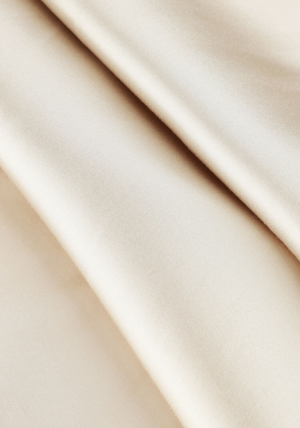 Creme MOS MOSH Blouses MMEVIE V-NECK SATIN BLOUSE - large