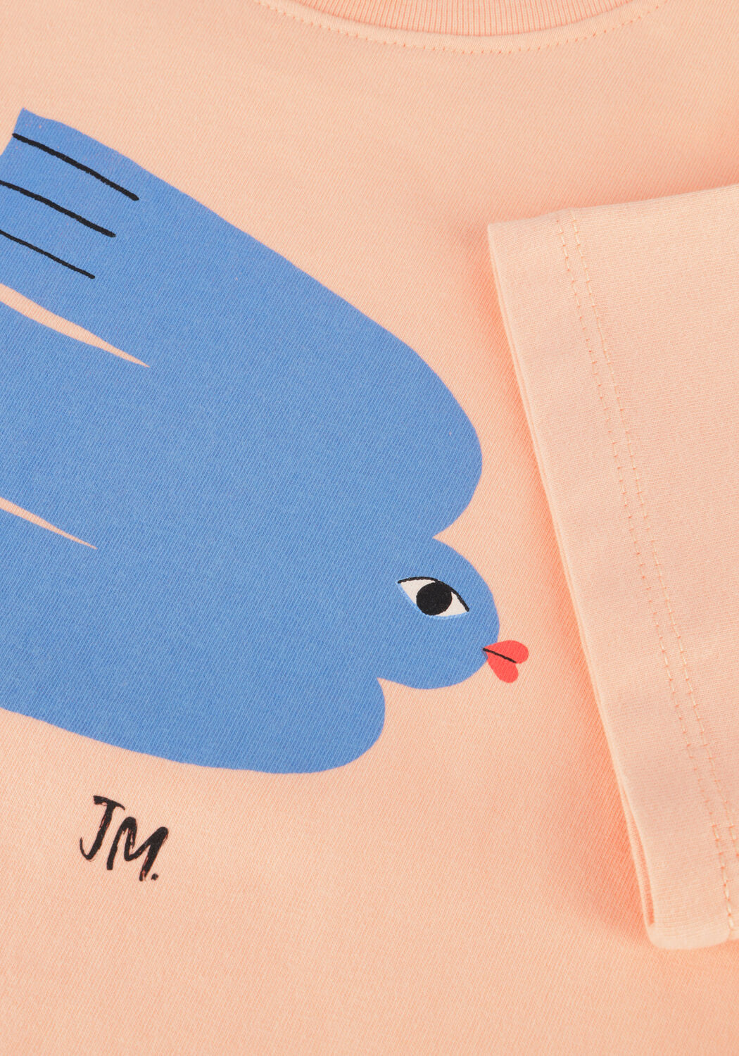 Koraal Jelly Mallow T-shirt BLUE BIRD T-SHIRT - large