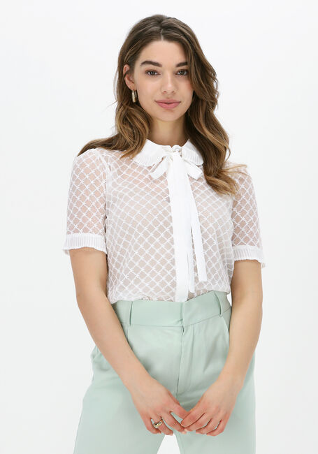 Witte HUNKON Blouses RITHA BLOUSE - large