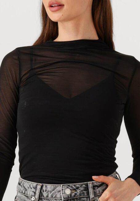 Zwarte EDITED Top LEELA LONGSLEEVE - large