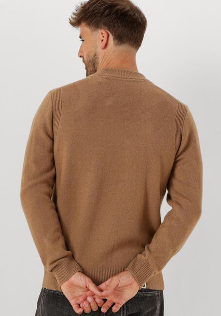 Camel ANERKJENDT Trui AKRICO LAMBSWOOL KNIT - large