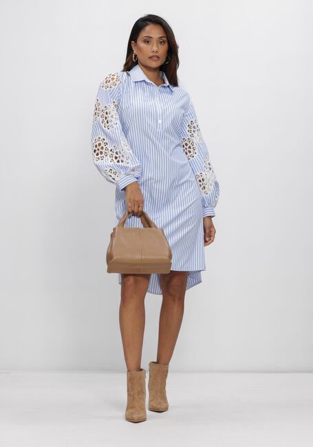 Blauwe ANA ALCAZAR Midi jurk 041781-3801 - large