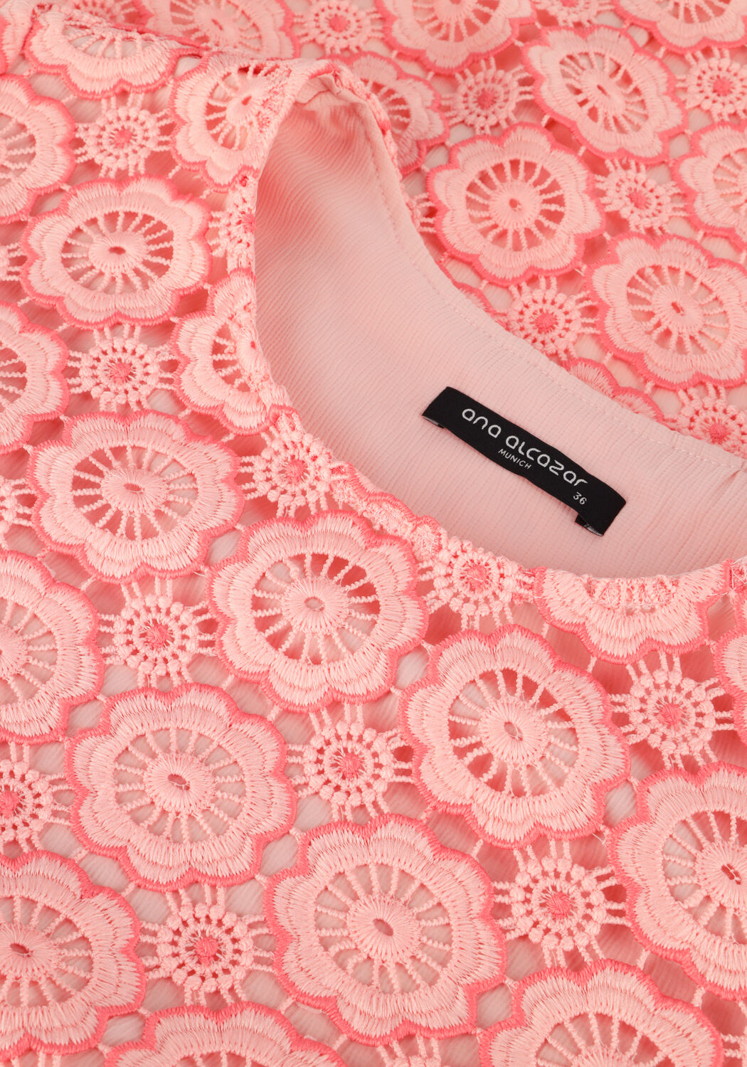 Lichtroze ANA ALCAZAR Midi jurk DRESS SLEEVES 041097-3635 - large