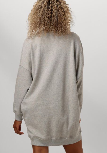 Grijze CO'COUTURE Mini jurk CLEAN OVERSIZED SWEAT DRESS - large