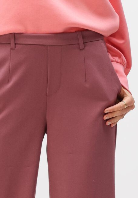 Roze OBJECT Wijde broek OBJLISA WIDE PANT - large