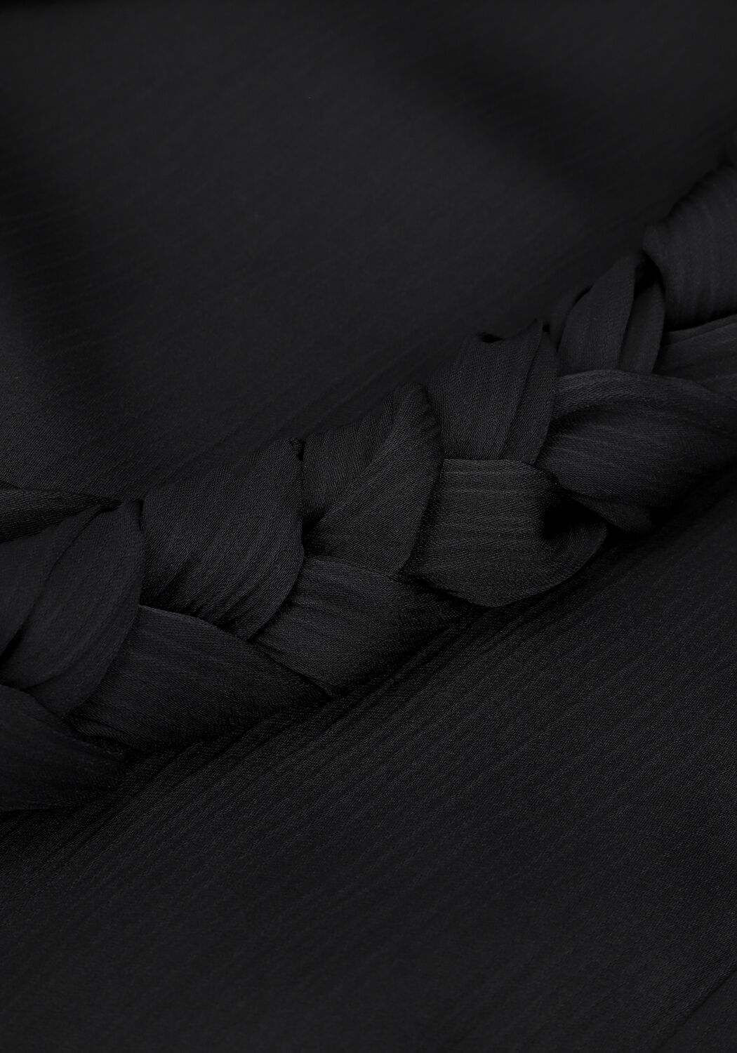 Zwarte ACCESS Maxi jurk WOMAN'S DRESS - large