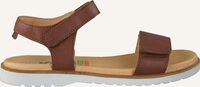 Cognac KOEL4KIDS Platte sandalen OLGA - medium