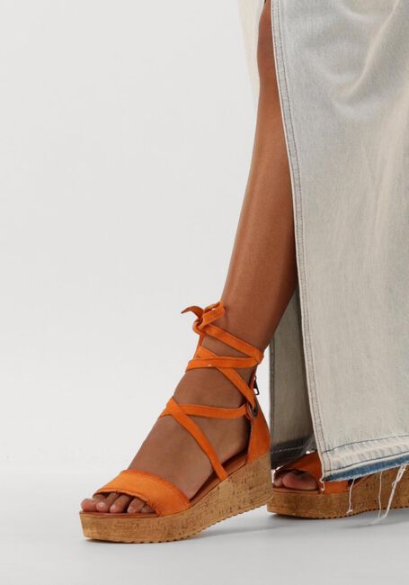 Oranje AYANA Sandalen met hak 722007 - large