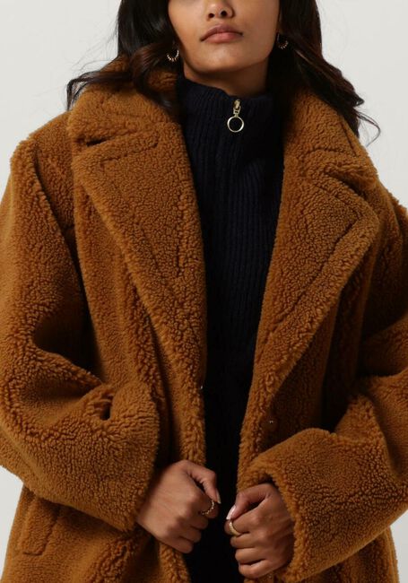 Camel STAND STUDIO Teddy jas MARIA COAT - large