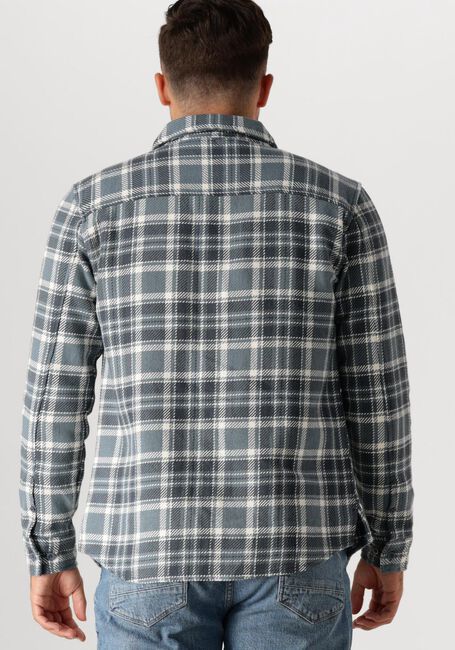 Blauwe PURE PATH Overshirt REGULAR FIT SHIRTS OVER201 - large