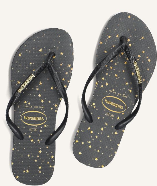 Zwarte HAVAIANAS Teenslippers SLIM DAMES Zwarte HAVAIANAS Teenslippers SLIM DAMES - large