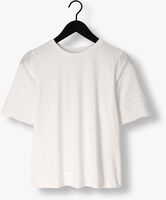 Witte Y.A.S. T-shirt YASLEX SS TOP W. EMB SLEEVES S.